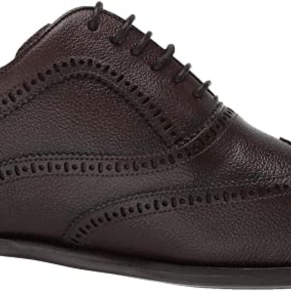 Marc Joseph New York Mens Genuine Leather Madison Lace-Up Oxford Brown Size US 9 main image 6